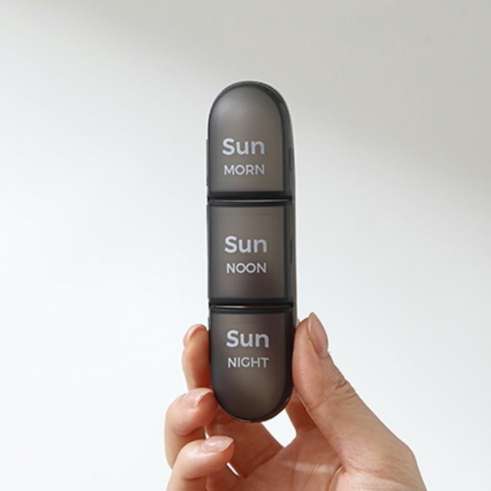 21/28 Grids 7-Day Pill Box Sealed Damp-proof Weekly Pill Organizer Separate Container Daily Compartments Travel Pill Case