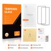 AMORUS 2Pcs For Realme 14 5G/14T 5G Screen Protector Shatterproof Silk Printing Tempered Glass Film