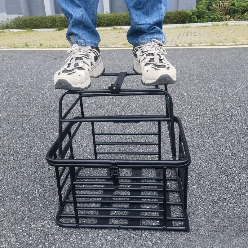 Electric Scooter Dog Basket for Bike Motorbike Pet Carrier for Back Seat Motorcycle Cat Crate Bicycle Front Mounted Dogs Carrier