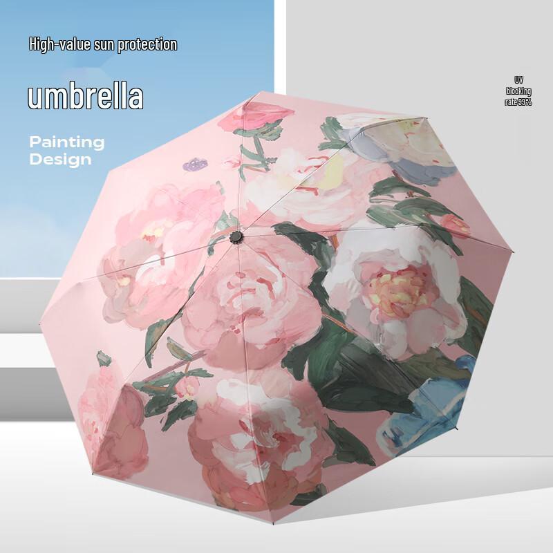 Mido Full Automatic UV Protection Travel Umbrella