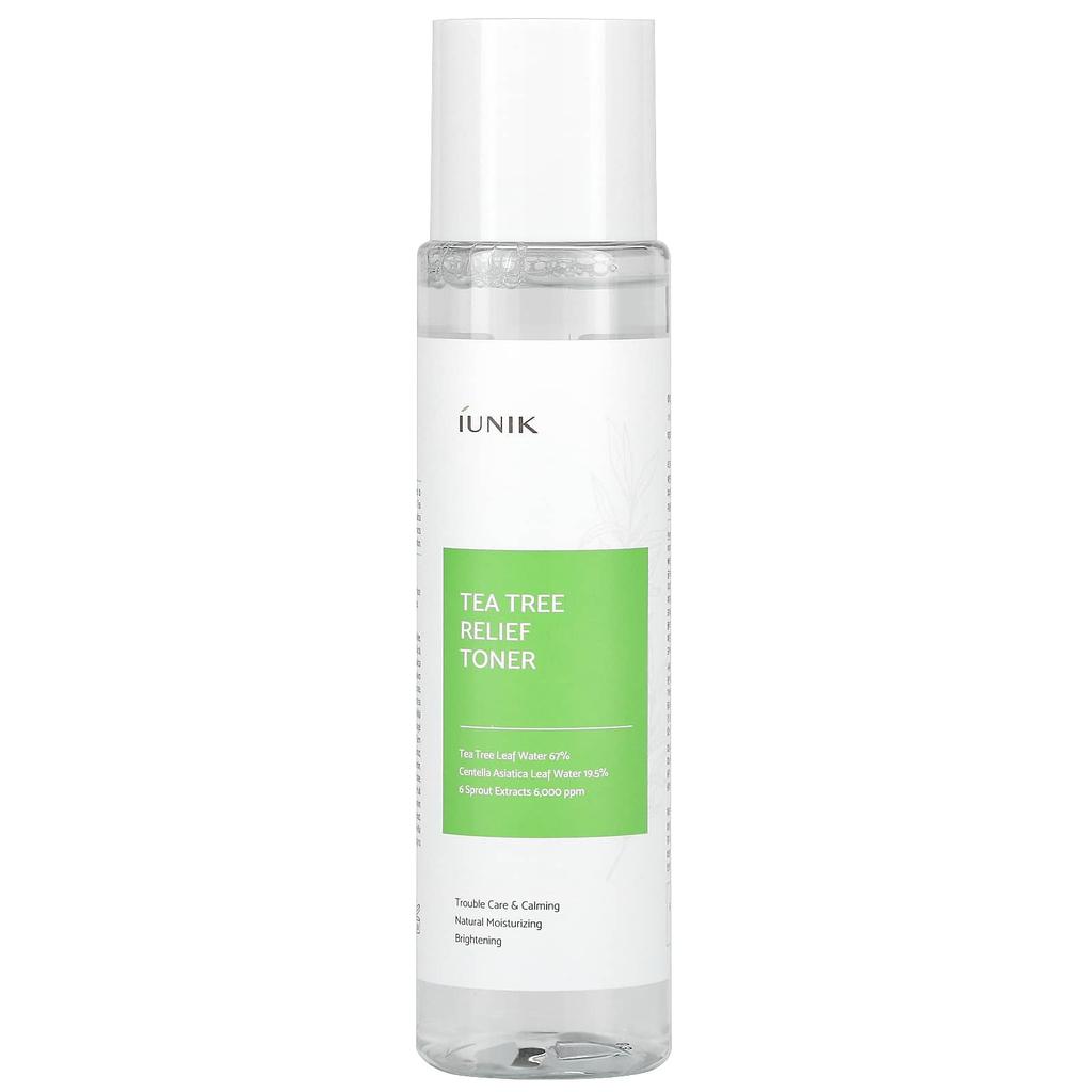 IUNIK Tonik łagodzący z drzewa herbacianego, 200 ml (6,7 uncji)