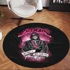Hitman Bret (1) Round Office Rug Decorative Floor Rug for Office Bedroom Living Room and Home Space