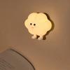Mini LED Night Light USB Rechargeable Cartoon Star Moon Silicone Touch Lamp for Kids Bedroom Bedside Nursery Decoration  Gift