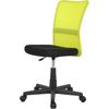 And More Iris Plaza Office Chair Desk Chair Mesh Breathable Lower Back Support Bar Stepless Lifting 360 Degree Rotation Compact Green [Renewed Sturdy]