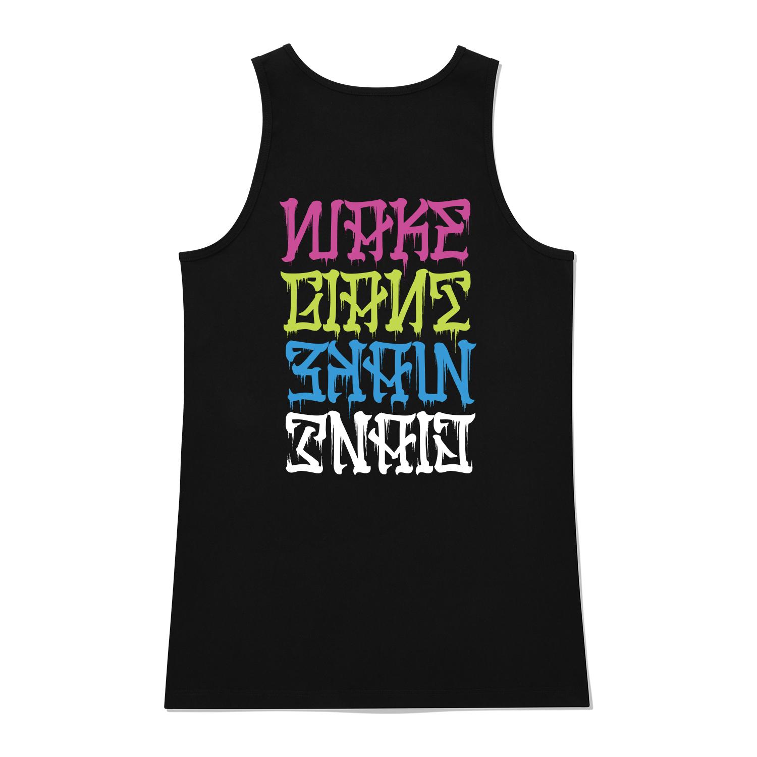 Khan 6312 Ksb0048 Khan Street Long Sleeveless - Black Black/L