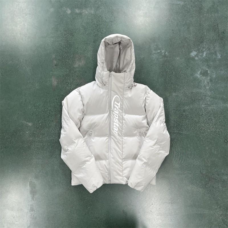 Mens Hooded Puffer Jacket Winter Warm Thick Cotton Blend Outerwear Loose Fit Casual Streetwear