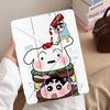 Cute Cra-yons Shin-chans Anime Tablet Case For iPad Pro 11th 10th 9th 8th 7th 12.9inch Pro 2025 Air 4 5 M3 M2 1 2 M4 11inch Mini