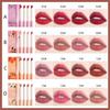 4Pcs Velvet Matte Lipstick Set Long Wearing Hydrating Lip Color for Women Girls Soft Smooth Texture Not Greasy Lightweight Lip Makeup Accessories