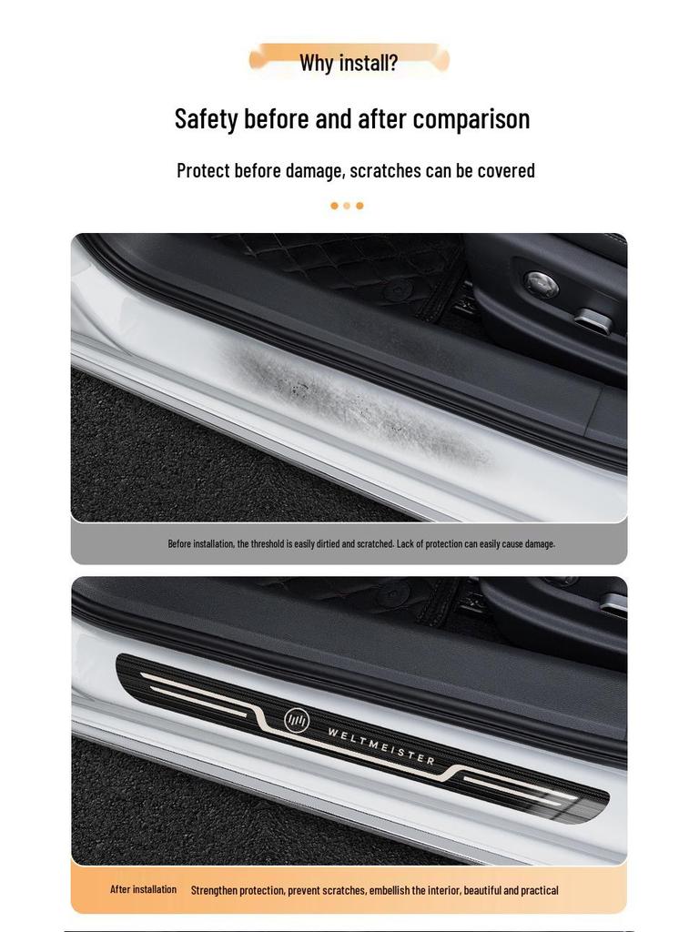 Weltmeister Einstiegsleisten: Passend für E.5, EX5, W6, EX6 Modelle – Originale Modifikation willkommen Pedale