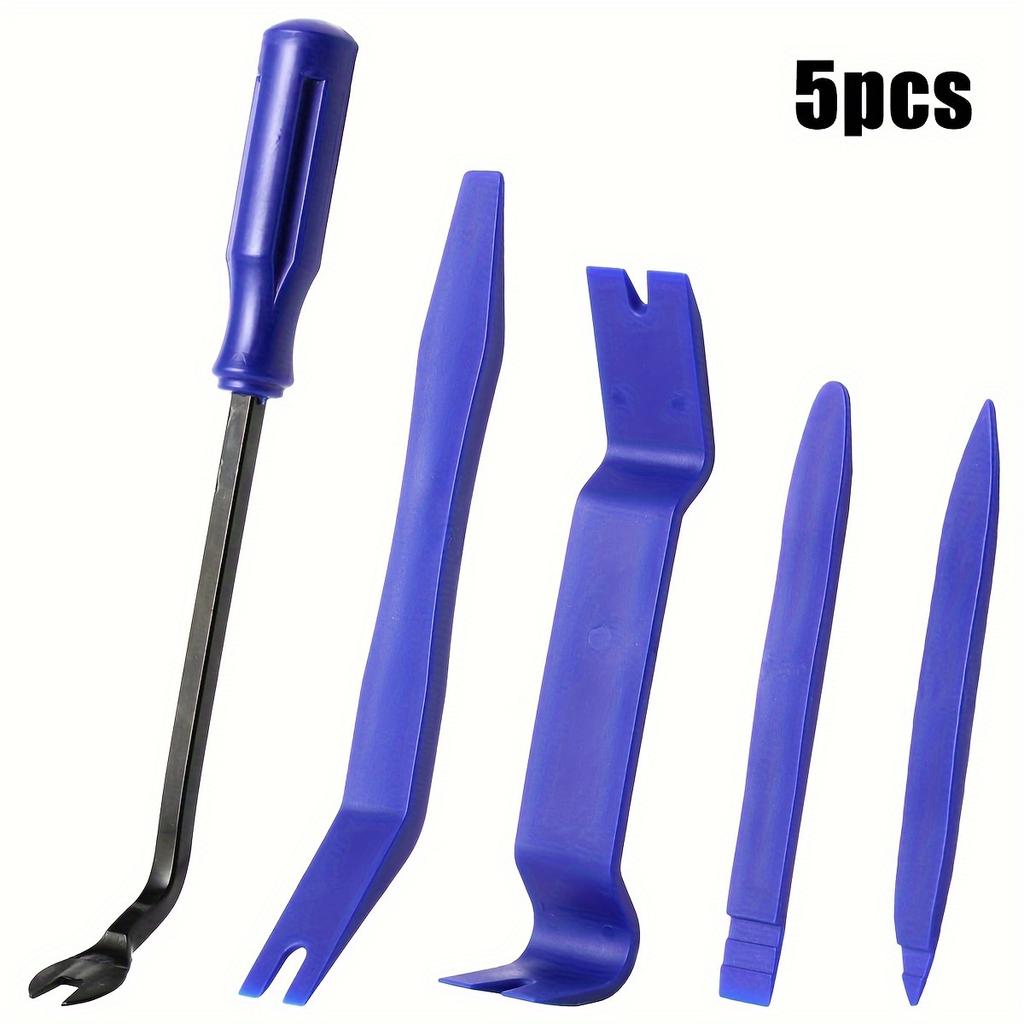5pcs/19pcs Trim Removal Tool Set & Clip Plier Upholstery Remover Nylon Car Panel Removal Set with Portable Storage Bag