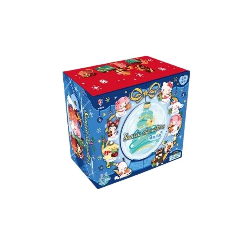 KB Official New Sanrio Family Time Capsule Gift Pack Collectible Cards My Melody Kuromi Cards Anime Merchandise Holiday Gifts