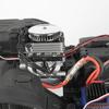 1/10  F82 V8  RC Crawler Car Cooling Fan -Simulate Engine Radiator for Axial SCX10 90046 TRX4 D90 Motor Cooling Parts