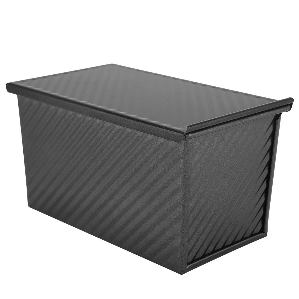 

Carbon Steel Bread Cake Mold NOn Stick Toast Desserts Maker Baking Mould with Lid