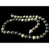 Strand of 48 Round Beads 8mm 8 Mm In Kambaba Green Jasper