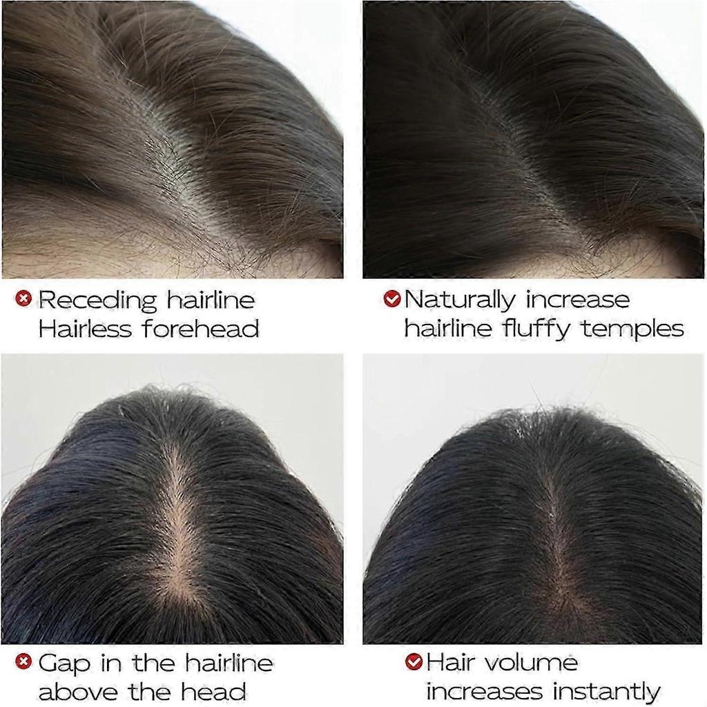 Stick Copri Radici Capelli, Matita Colore Temporaneo Capelli a Doppia Estremità, Stick Polvere per Attaccatura dei Capelli, Contouring Attaccatura dei Capelli, Copertura a Lunga Durata per Capelli Sottili