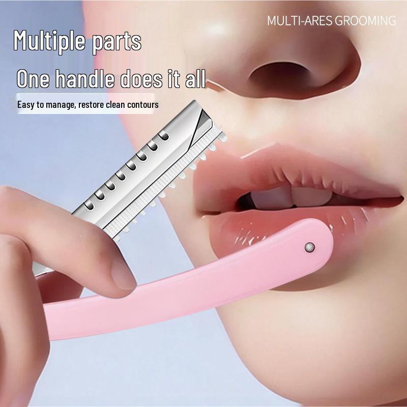 Dustproof Folding Eyebrow Razor: Anti-Cut, Easy Storage, Travel-Friendly Grooming Tool for Beginners