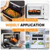 3pcs Air Fryers Oven Baking Liners Heat Tray Silicone Basket Silicone Mold Pizza Mat Replacement Grill Pan Kitchen Accessories