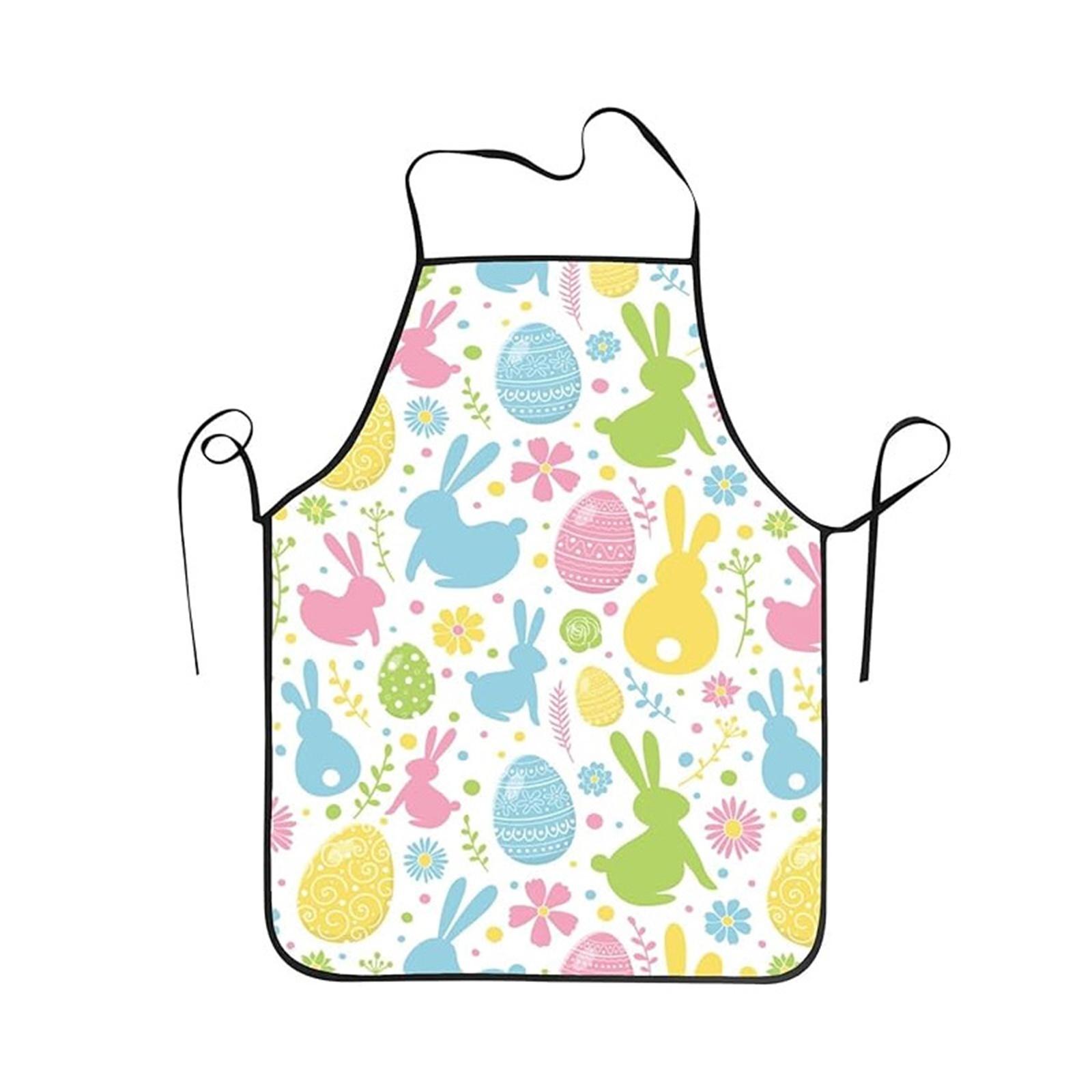 Adult aprons, thickened aprons, festive Christmas kitchen aprons, family party aprons. One Size