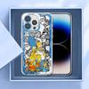 Cool The Simpson Case for iPhone 7 8 SE 13 12 11 17 Pro Max 16e XR XS 15 14 16 Plus 17 Air Clear Soft