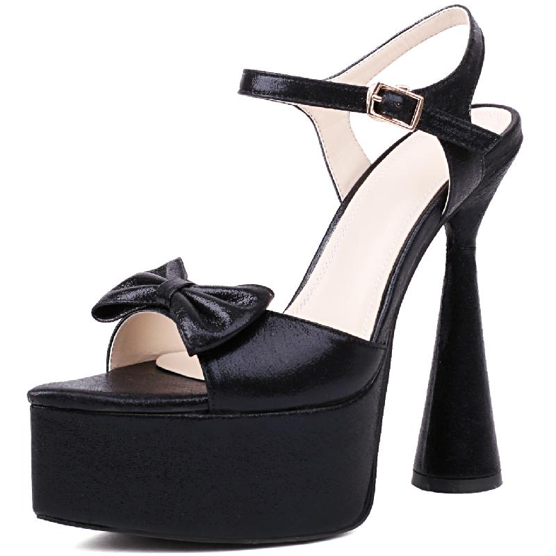 Sexy Gladiator Sandals Women Summer Shoes 2024 Platform High Heels Luxury Gold Black Party Dance Stripper Shoe Female Flip Flops