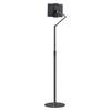 BEWISER iPad Floor Smartphone Music Tablet Long Height Rotation Stand, Holder, Stand, Stand, Aluminum, Arm, Adjustable, 360° (Gray)