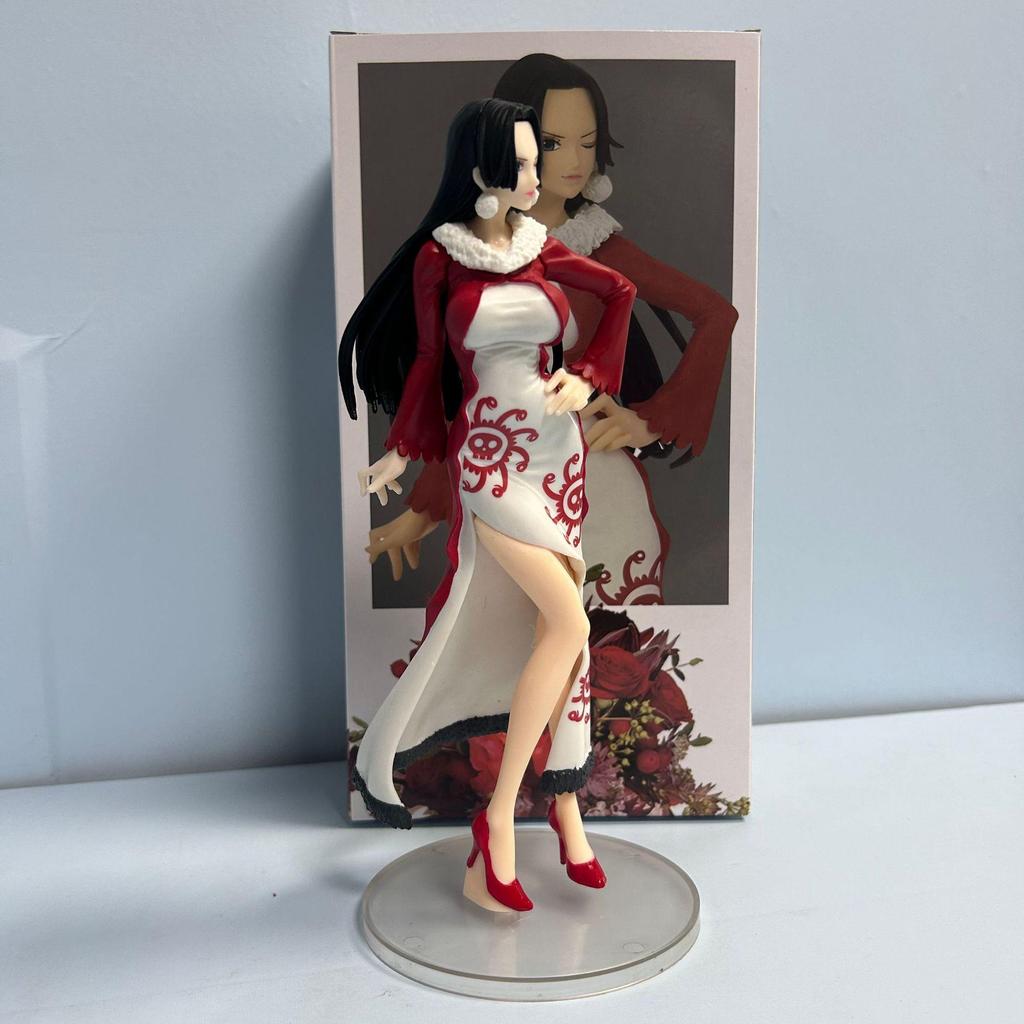 One Piece Figures: Boa Hancock Cheongsam Anime Models & Ornaments.