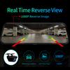Acceo 4K Mirror Dash Cam Wireless CarPlay Android Auto Optional 1080P Rearview Camera 24H Parking Mode Loop Recording Car Camera