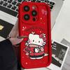 New for Apple 15ProMax mobile phone case 14 Hello Kitty 13 ladder 12/11 niche XS/XSMAX
