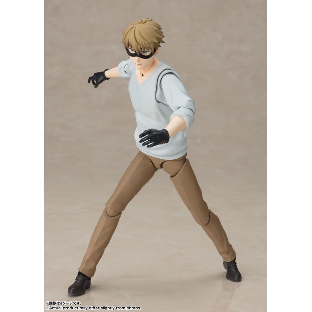 SHFiguarts SPY×FAMILY Lloyd Forger - Chichi z rodiny Forgerů - pohyblivá figurka o velikosti přibližně 170 mm, lakovaná z ABS a PVC.