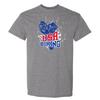 USA Biking - Cycling Summer Sports T Shirt - Graphite Heather