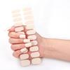 Solid Color Gel Nails Stickers Semi Cured Gel Nail Strips Gel Wraps Nails Art Decoration Manicures Stickers for Nails