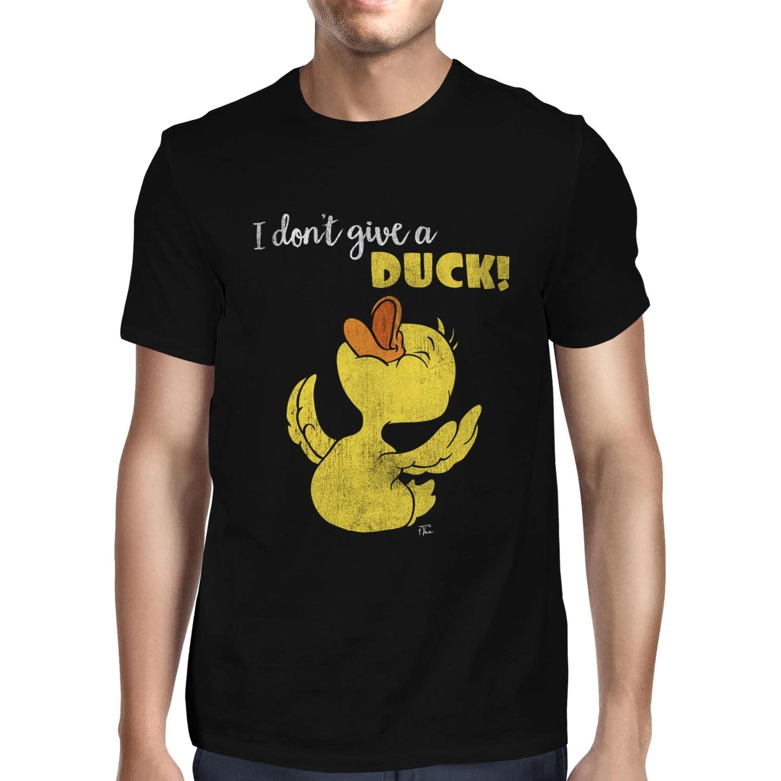 1Tee Mens I Don t Give A Duck T-Shirt M