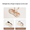 Glasses Cover Cute Hanging Pu Leather Sunglasses Reading Glasses Storage Bag Portable Travel Eyewear Holder