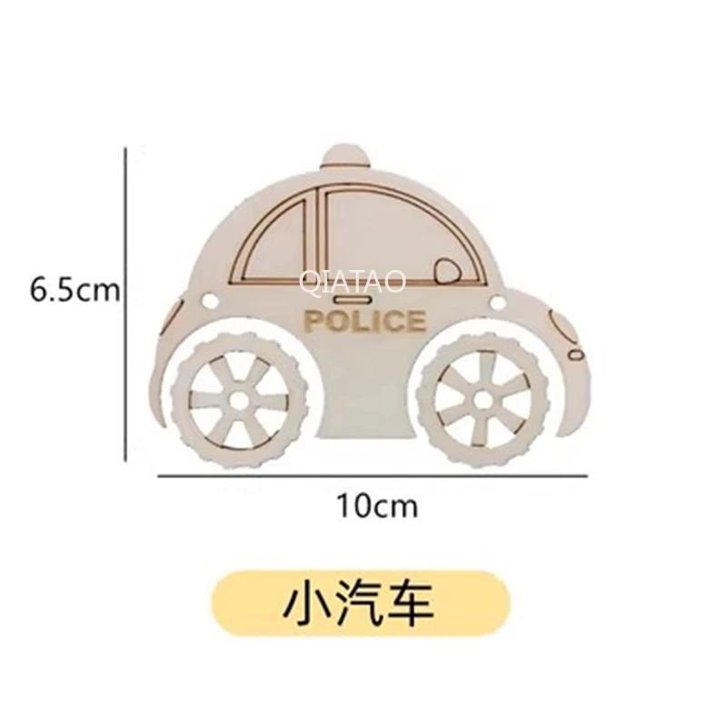 DIY Wood Accessories Montessori Busy Board Castle Sheep Animal Whales Bus Wall Toy Training Material Pack Educational Toy For Ch