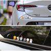 XAEIOCIF Car Stickers, 2/6 Pieces, Cute, Stylish, Waterproof, Reinforced Universal, be Used for