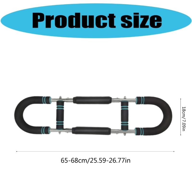 Arm Trainer Arm Exerciser Chest Expander Upper Body Strength Machine with Adjustable Resistance for Fitness Enthusiasts