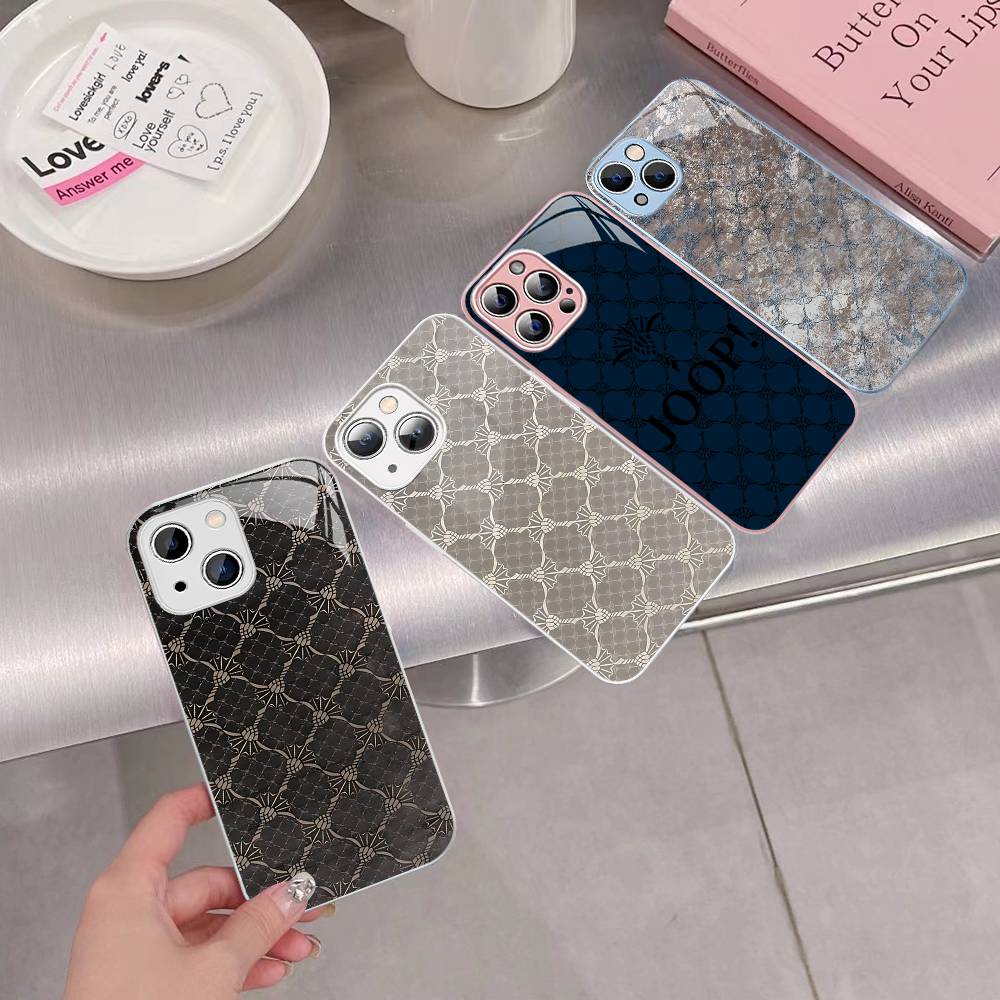 J-Joops Logo Gehärtetes Glas Für Iphone 14 13 12 11 Pro Mini XS MAX 14Plus X XS XR Hülle