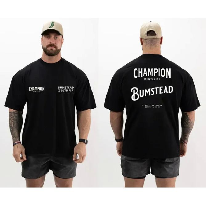 Men's Summer Gym T-Shirt Cotton O-neck Short Sleeve Fitness T Shirt