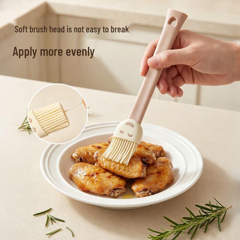 Baijie Silicone Oil Brush & Scraper Set