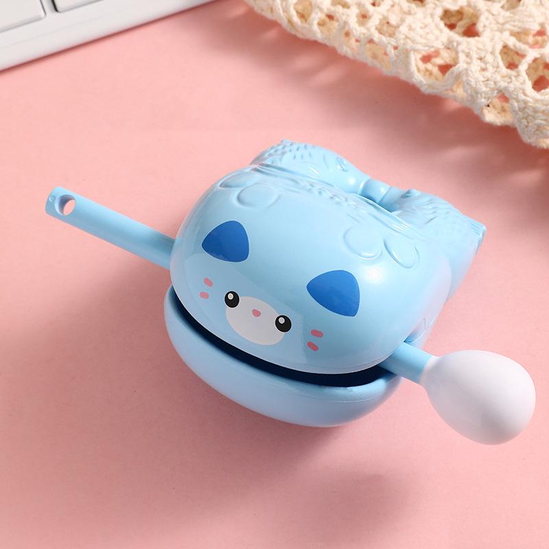 Wooden Fish Knocking Toy Ornament - Healing Gift for Office Workers