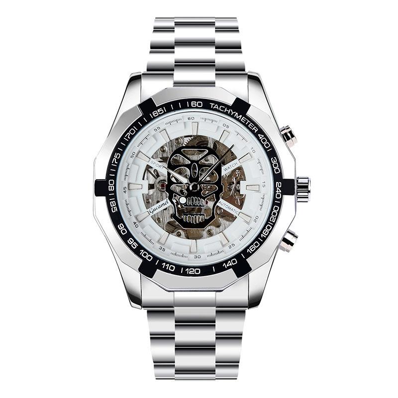 Top nagelneue automatische mechanische Uhr Mode hohl goldene automatische mechanische Uhr explosive Service Skelettuhr