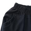Damen Sommerhose mit geradem Bein und elastischem Bund