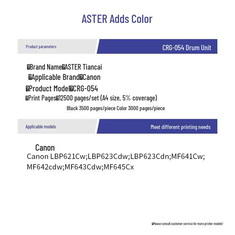 Compatible Canon CRG054 High Capacity Toner Cartridge