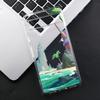 Snow Mountain Lake Landscape Phone Case for Google Pixel 6A 8 Pro 8A 6 5G 7 Pro 7A Hand Painted Clear Soft TPU Back Cover Fundas
