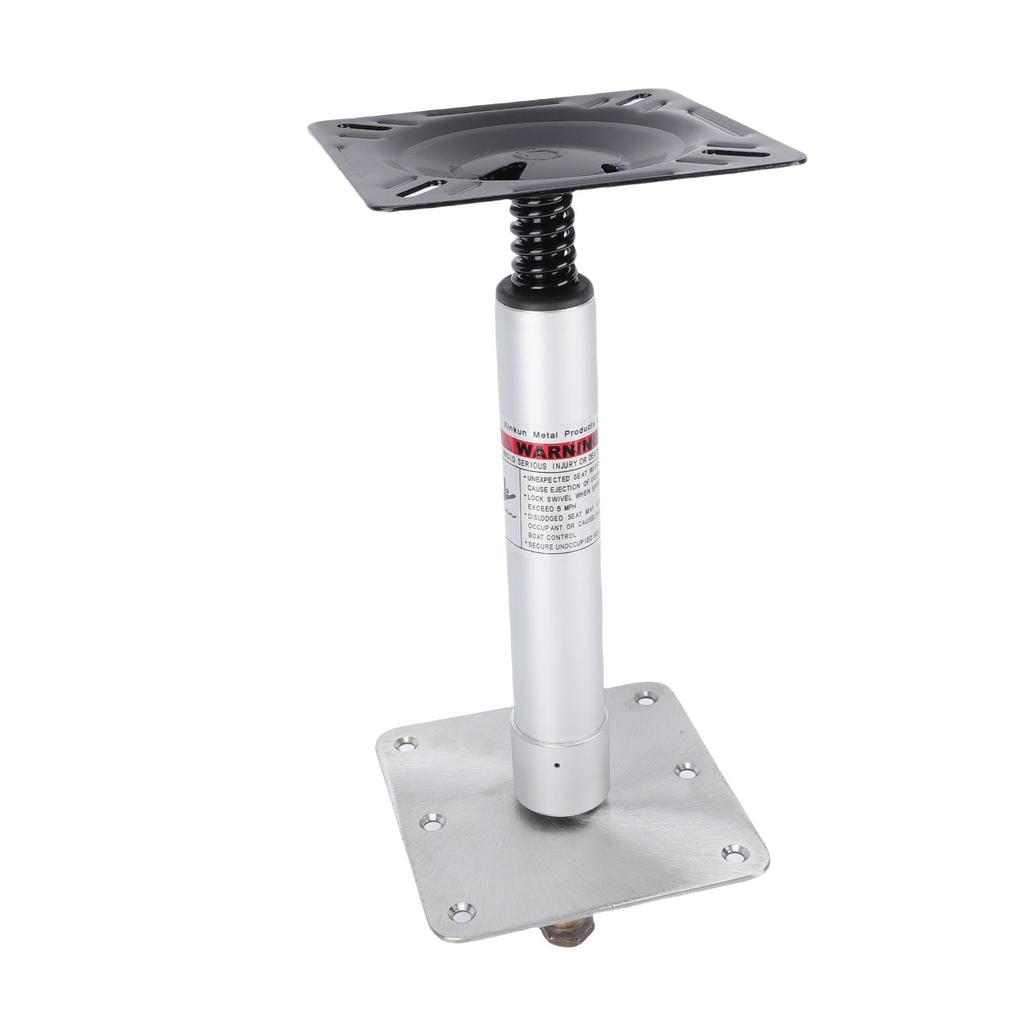 Boat Seat Pedestal Base Mount Kit with 3 4in Seat Pin Post 7in X 7in Base Plate for Marine Pontoon Jon Bass Boats