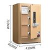 Deli Fingerprint Password Home & Office Security Safe