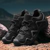 Men's Sports Shoes  New Flat Running Boots Brand High-quality Anti Slip Hiking Shoes Men's Rubber Soled Outdoor Hiking Shoes