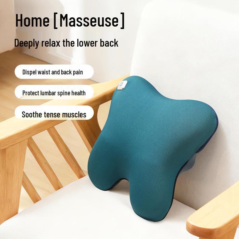 Full Body Back and Waist Massager Pillow for Cervical and Lumbar Support
