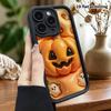 Phone Case: 2D Flat Design Suitable for iPhone 18 17 16 15 14 13 Pro Protective Case, Pumpkin Jack Lantern, Perfect Christmas and Halloween Holiday Gi
