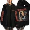 Ossessione Film Horror Nikki Merch Felpe con Zip Uomo Donna Oversize Gotico Maniche Lunghe Felpe con Cappuccio e Zip Giacca Cappotto
